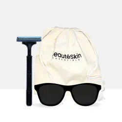 Protective Glasses, Razor and Pouch